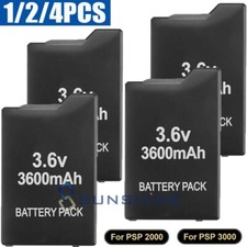 3.6V Battery For Sony PSP 2000 2001 3000 3001 Replacement Rechargeable 3600mAh