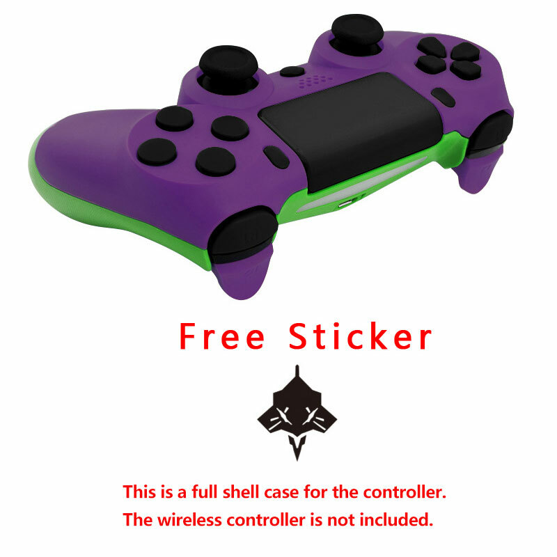 Evangelion Eva 01 Matte Ps4 Slim Pro Controller Shell Case Replacement Cover Ebay