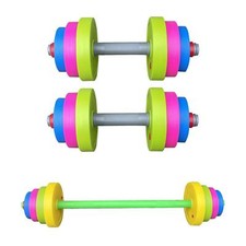 2x Kids Dumbbells Set Multipurpose Kids Workout Equipment Set for Home Gym