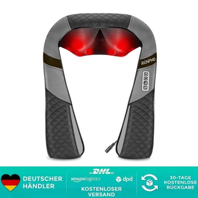 Shiatsu Nackenmassagegerät mit Wärme & 3D-Massage   Ideales Weihnachtsgeschenk