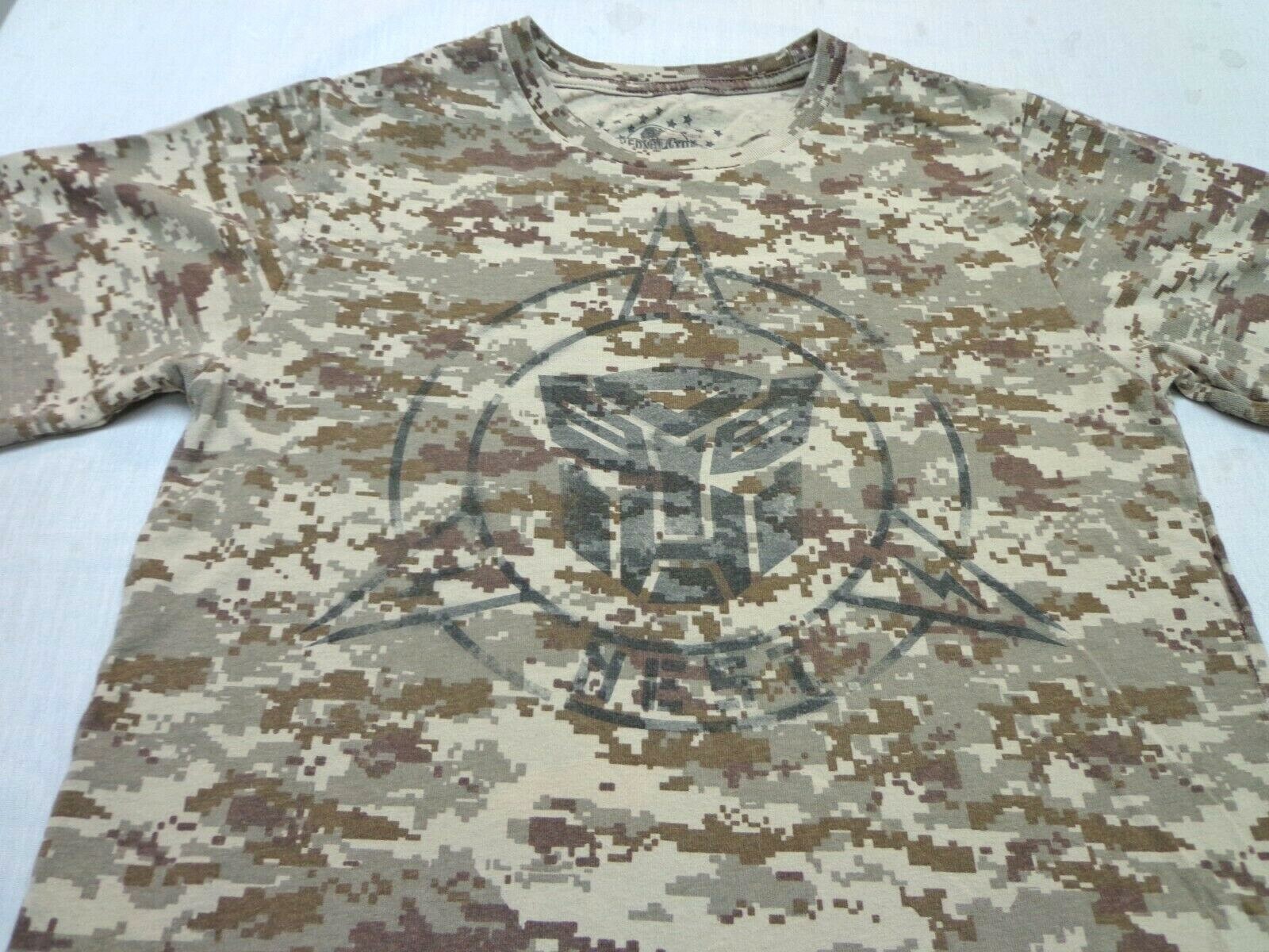Universal Studios  Transformers NEST Camo T Shirt… - image 1