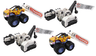 4 PVC Figuren Blaze and the Monster Machines + Dinotrux 8 cm Spiel Spielzeug LFA03