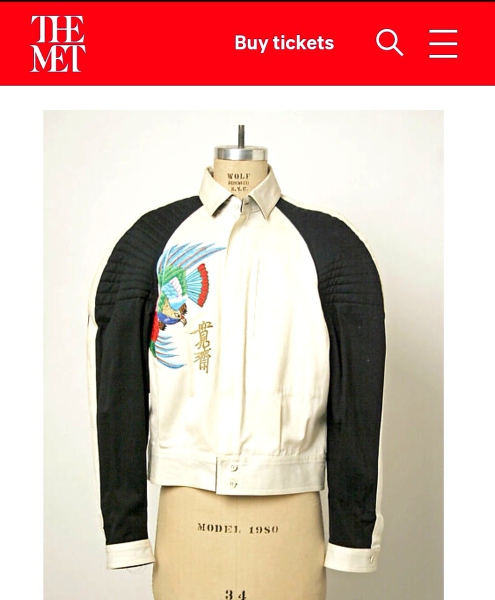 1980 Kansai Yamamoto rarity ! jacket eagle embroided Bowie 1980 Kansai Yamamoto rarity ! jacket eagle embroided Bowie