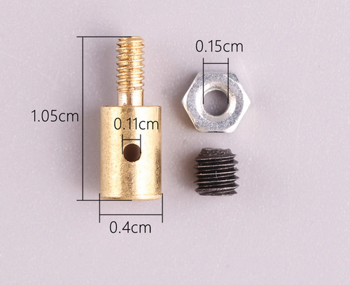 Tapones de acoplamiento brazo servo de conexión, varilla de empuje para avión RC, D4x2,1 mm 20 piezas - Imagen 13 de 15