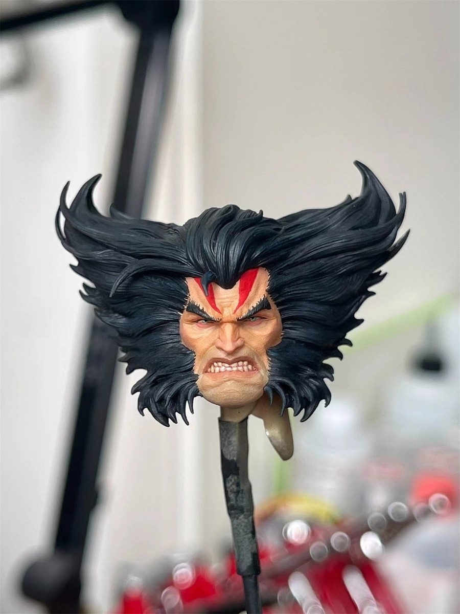 1/12 Painted Apocalypse Wolverine Logan Head Sculpt Fit 6'' ML