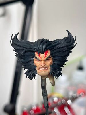 1/12 Painted Apocalypse Wolverine Logan Head Sculpt Fit 6'' ML Action Figure