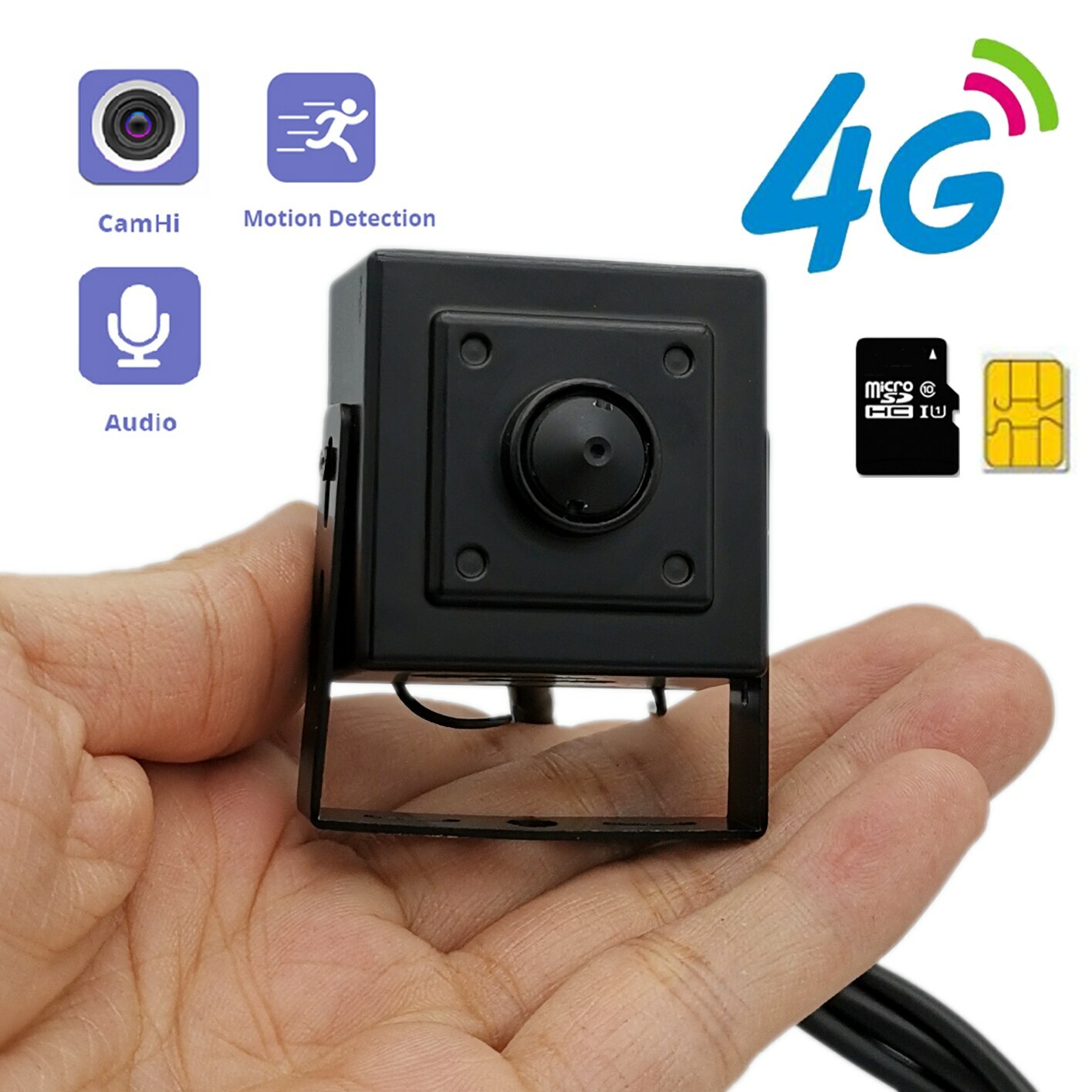 3G 4G LTE Portable Mini Camera 1920P 1080P GSM SD SIM Card CCTV P2P  Surveillance | eBay