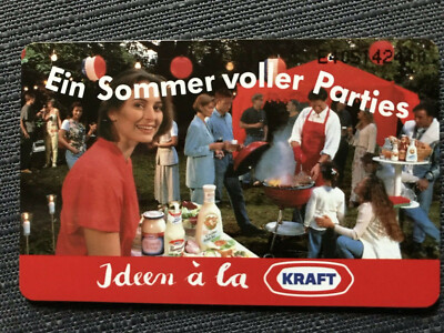 Telefonkarte 6 DM 7,50F Ideen a la Kraft Ein Sommer voller Parties Neu***Mint***