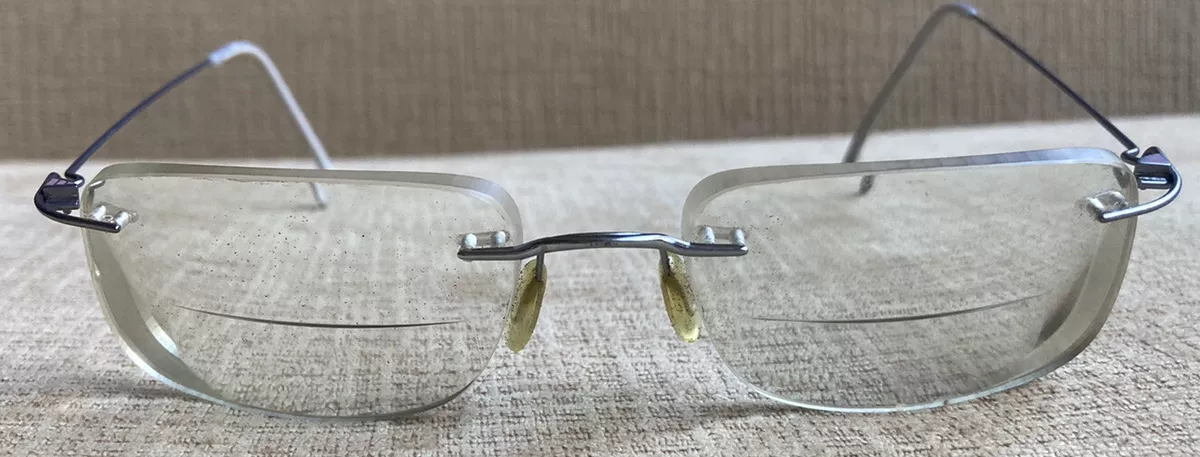 Adidas Rimless Frame Eyeglasses A734 40 V 6062 47 18 135 Made In