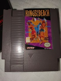 Kings of the Beach (NES,1990) Cart Only-Authentic-Tested-Cleaned