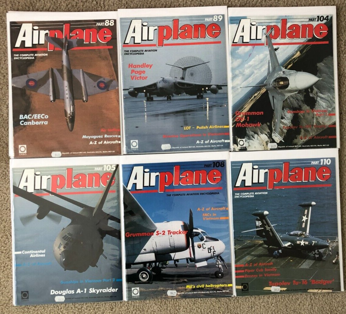 Flight 洋書　飛行機　Air plane フライト　航空機　歴史　乗り物 Airplane - Complete Aviation Encyclopedia 42 Issues 1990s