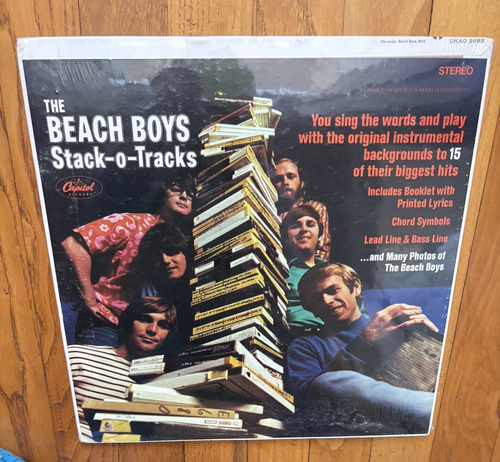 The Beach Boys Stack-O-Tracks Lp Vinyl 1968 W/Book SEALED! READ!