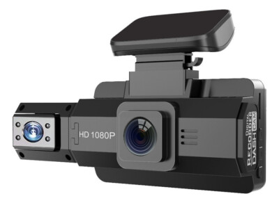 12V Driving recorder 1440p Front/interior Dual Lens Rotatable Dash