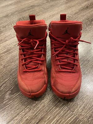 Air Jordan 12 Retro Gym Red RED-Size 6Y | eBay