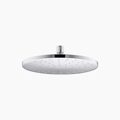 Kohler K-13689-G-CP 10'' Contemporary Round Rain Shower Head Chrome Bathroom