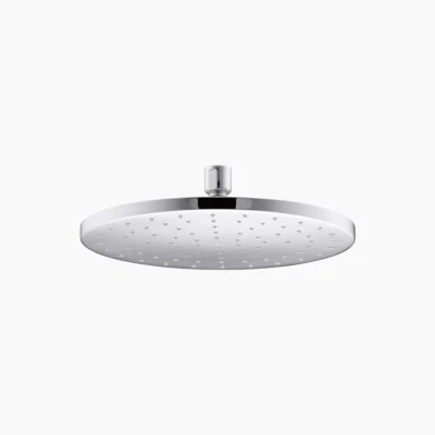 Ducha Acero Inoxidable Cabezal Ducha Lluvia AULEEND - Acero Inoxidable, 8 Pulgadas | Alto Flujo, Diseño Alta Presión Acabado Brushed Nickel