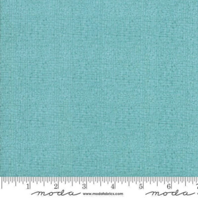MODA FABRICS #11174 125 ''108 INCH QUILT BACKING''THATCHED'' SEA FOAM BTY
