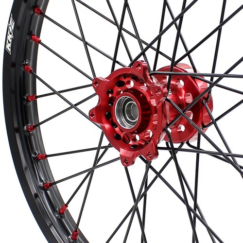 KKE 21/19" CNC MX Wheels Rims Fit Honda CR125R CR250R 1995-2001 CR500R 1996-2001 - Picture 7 of 12
