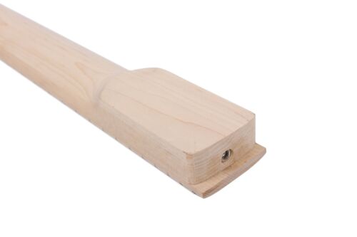 Electric Guitar Neck 22 Fret 24inch Maple Wood Unfinished Big Head Short Scale - Picture 4 of 4