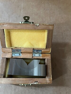 Precise 0-60° Precision Angle Block 21562300 1 3/16X 4''