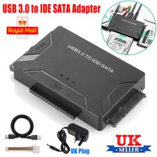 USB 3.0 to SATA IDE Hard Disk Adapter Converter Cable for 3.5 2.5 " HDD/SSD UK