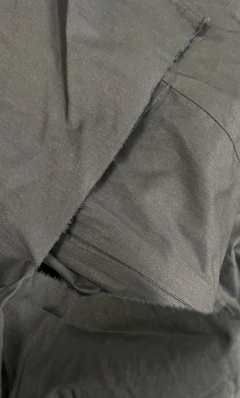 Abito fazzoletto Moncler x JW Anderson da donna nero cotone $990 taglia M