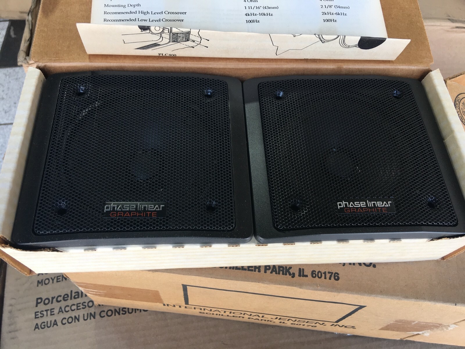 phase linear speakers