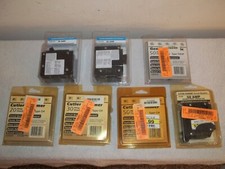 Vtg Electricians Lot Of 7 New Electric Circuit Breakers Cutler Hammer GE Etc