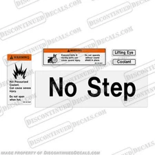 Fits Onan Generator Sound Enclosure Decal Kit