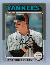 2024 Heritage 367 Anthony Rizzo Silver Refractor 366/375 Yankees 1st Base