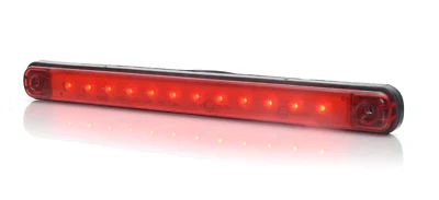 1 x rouge arrière long troisième feu stop 12/24 V lampe camion camping-car BU... - Photo 1/4