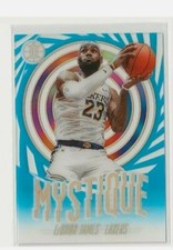 Lebron James Blue Mystique Sapphire 2019-20 Panini Illusions Basketball Acetate