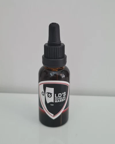 Gold's Beard Oil Solid Beard Oil - 30ml - New