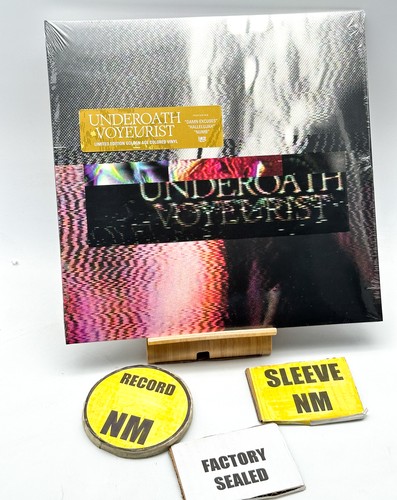Underoath- Voyeurist New/Sealed 2022 Metallic Gold W FEAR01842