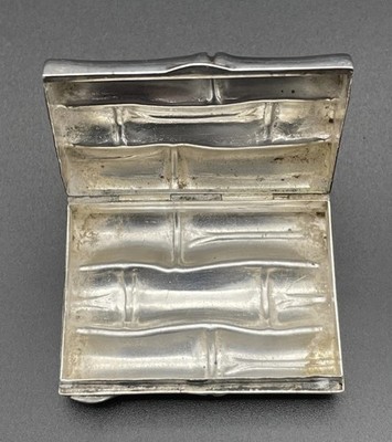 Tiffany Bamboo Sterling Silver Pill Box No Monogram | eBay