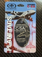 MotoArt Planetags Lockheed Martin C-5A Galaxy Bicolor Grey Black SOLD OUT #737