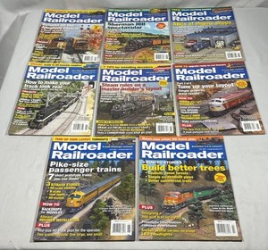 Model Railroader magazine 8 issues from 2007