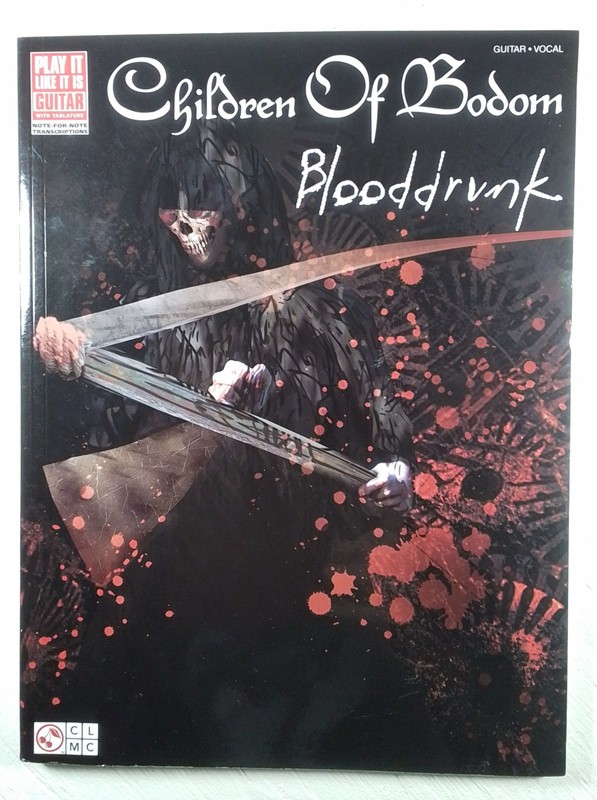 CHILDREN OF BODOM  BLOODDRUNK Songbook w/Tablature
