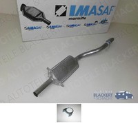 Imasaf Auspuff Endtopf für Lancia Aurelia 2.5 Spider+Cabrio B24 Links 1954-1958