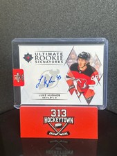 2023-24 Upper Deck Ultimate Collection Luke Hughes #URS-LH