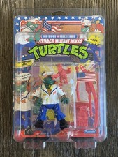 Midshipman Mike Teenage Mutant Ninja Turtles TMNT 1991 Playmates MOSC UNPUNCHED