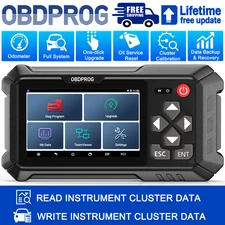 OBDPROG Auto Mileage Odometer Correction Diagnostic Cluster Calibration Tool OIL