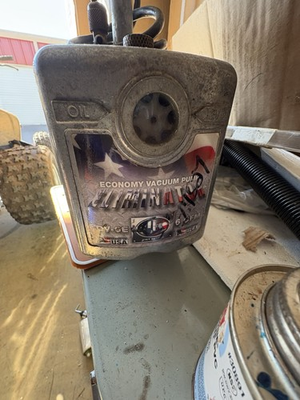 #ad JB Platinum DV 6E 6CFM vacuum Pump Model: C55JXKPK 5060 $320.00