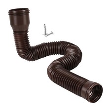Rain Gutter Downspout Extension Downspout Extender, brown