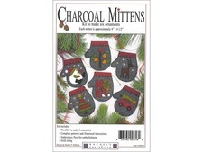 Mittens 4 x 4.5 Inches Felt Applique Christmas Ornament Kit Set of 6 K0616,...