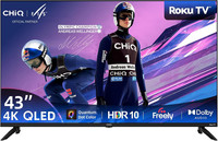 43 Inch 4K UHD QLED Freely Smart Roku TV