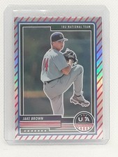 Jake Brown 2023 Panini USA Baseball Stars & Stripes - Stripes #41