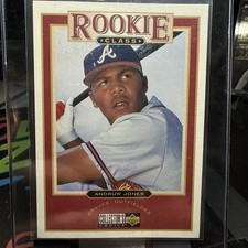 Andruw Jones Rookie #1 1997 Collectors Choice Atlanta Braves Baseball Card MLB. rookie card picture