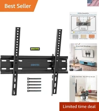 Universal TV Wall Mount Tilt for Screens 23-60 inch, Heavy Duty 115lbs Capacity