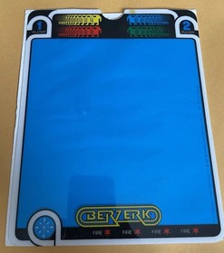 Original VECTREX Game Overlays Lot Of 9: Star Trek, Blitz, Scramble Etc.